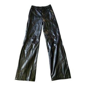faux leather pants